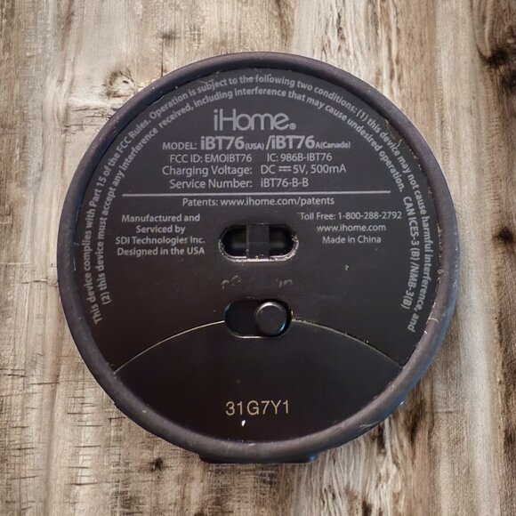 iHome Bluetooth Speaker Bundle – iBT76 + iBT68 Light-Up Speakers - Picture 4 of 7